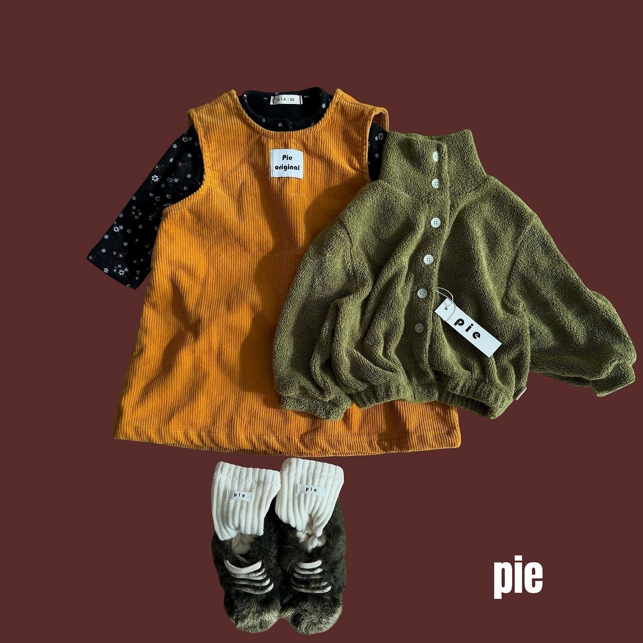 PIE［取寄］avocado cardigan 26winter
