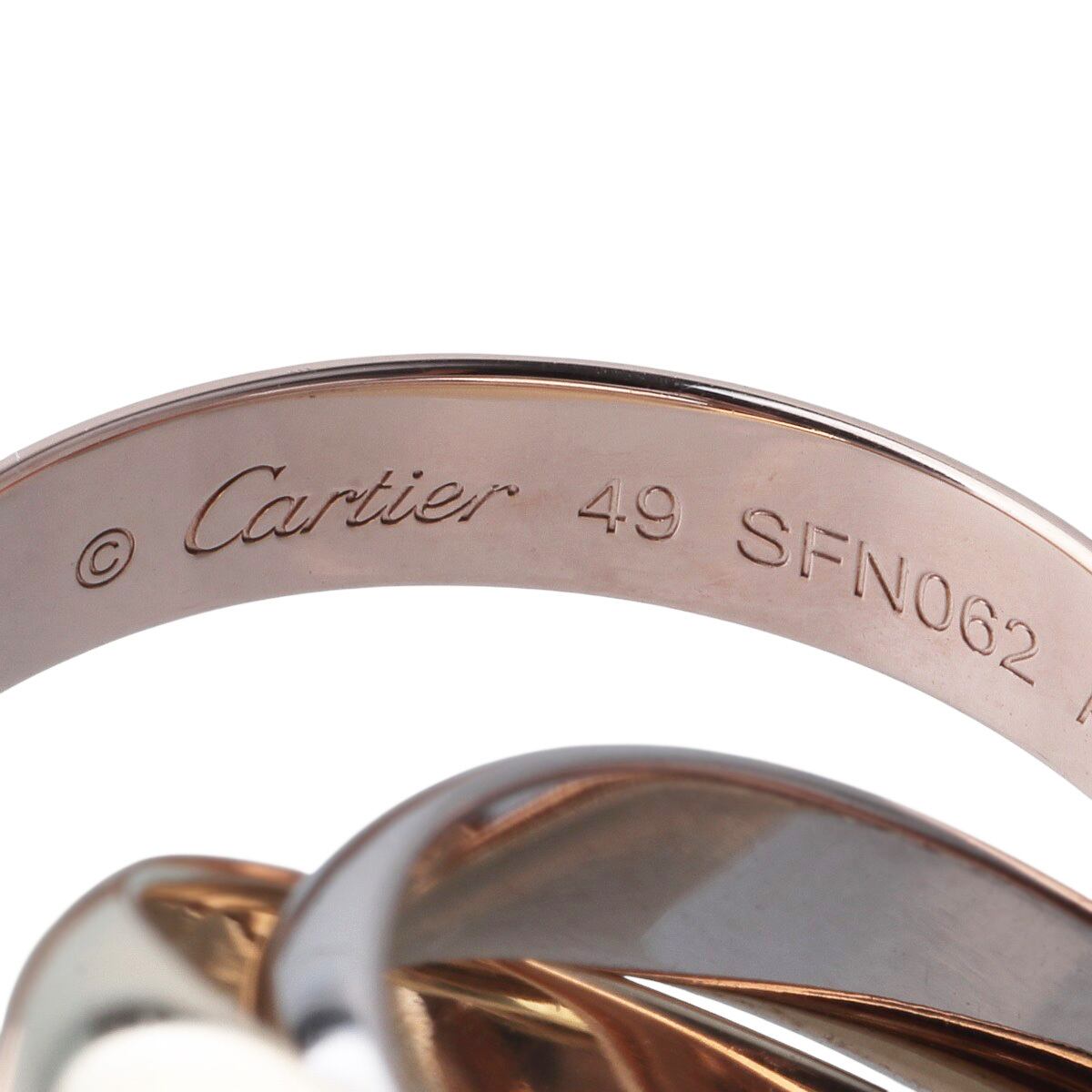 カルティエ トリニティ リング MM クラシック #49 Au750PG/WG/YG