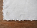 リネンナプキン　花籠のアイレット刺繍　小サイズ（穴あり） 画像7
