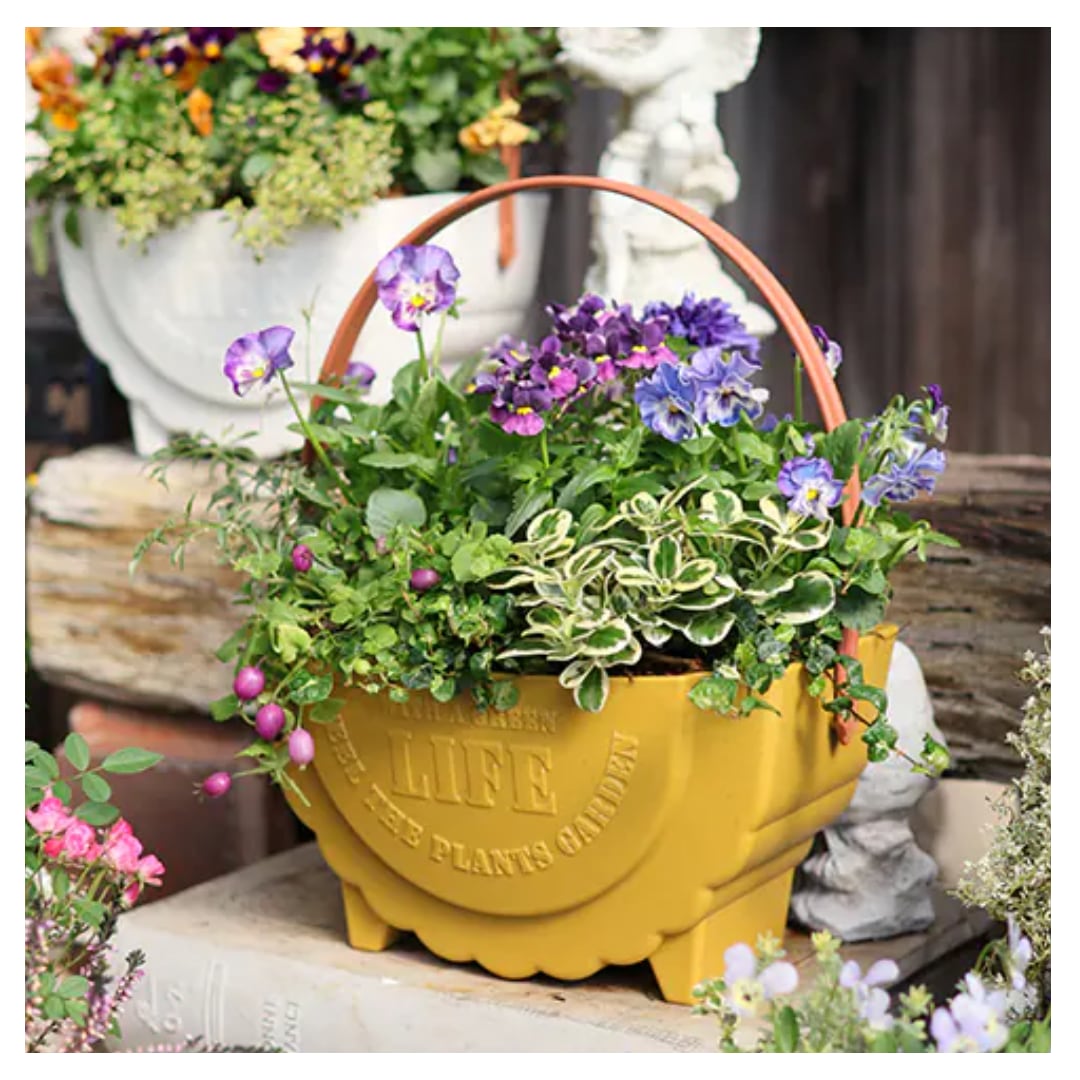 ワンハンドプランター(270型CA・イエロー) アップルウェア ワンハンドプランターカジュアルスタイル