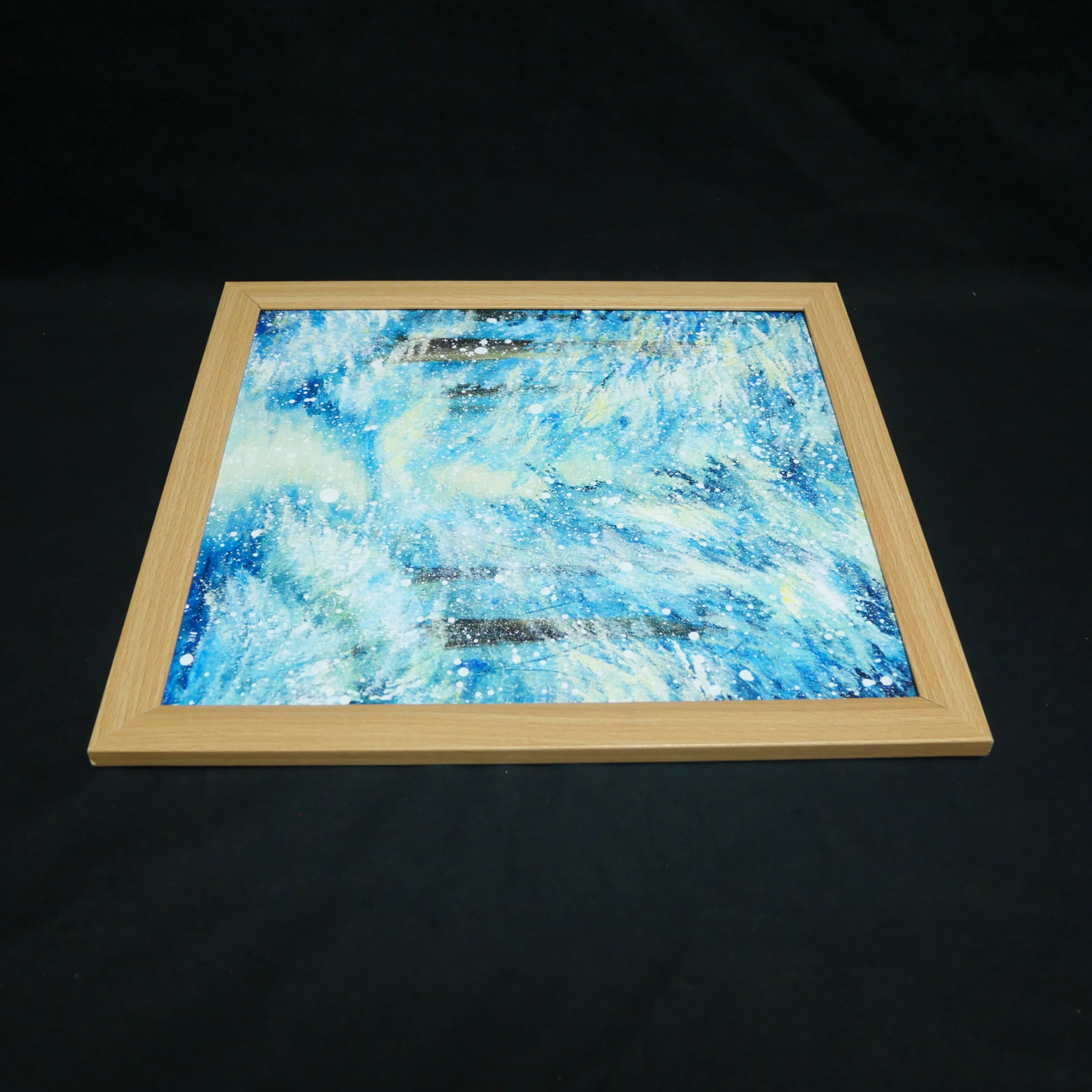 油絵 油彩 油彩画 絵 絵画 【朝一の冬の光景】 | HIROSHI1990