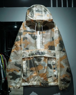 【add(C)vintage】"MEMBERS ONLY" PVC Layered Camouflage Pattern Anorak Parker