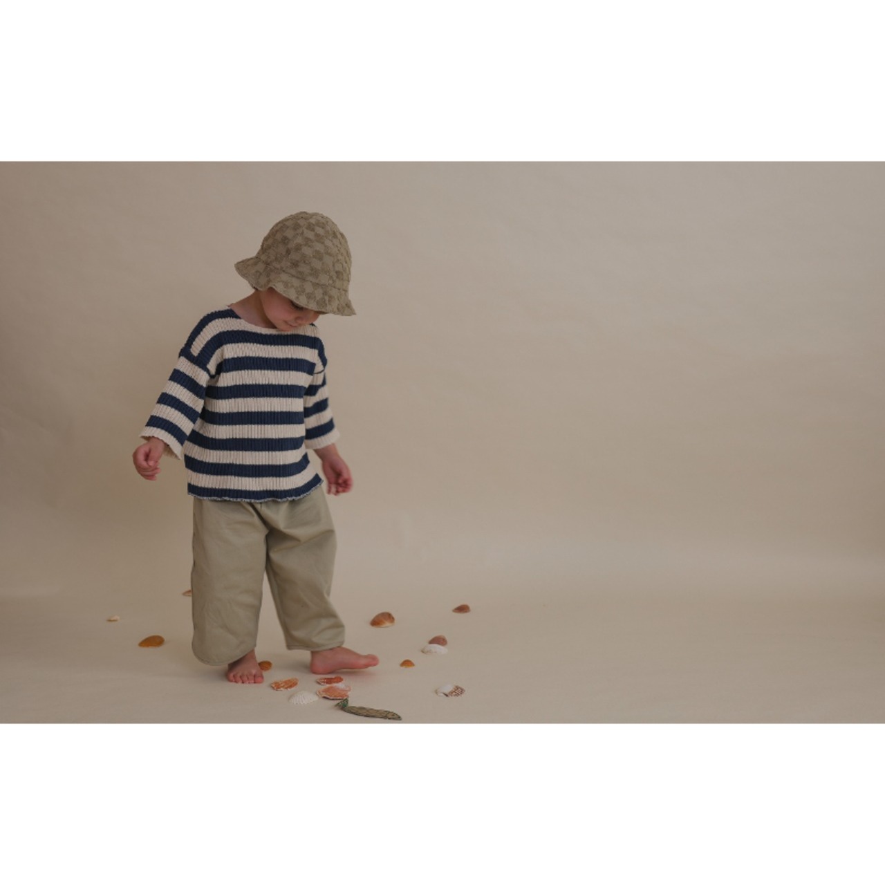 organiczoo　Sailor Stripes Knitted Sweater