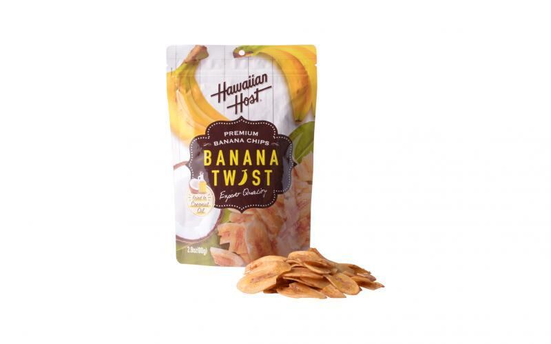 HawaiianHost　ハワイアンホースト　ハワイのお菓子　バナナチップス　バナナツイスト　whatsupkobe