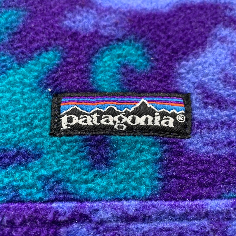 90's patagonia パタゴニア スナップT フリースプルオーバー 25200