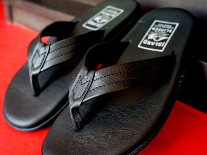ISLAND SLIPPER アイランドスリッパ PB202 オールブラック 黒 トング