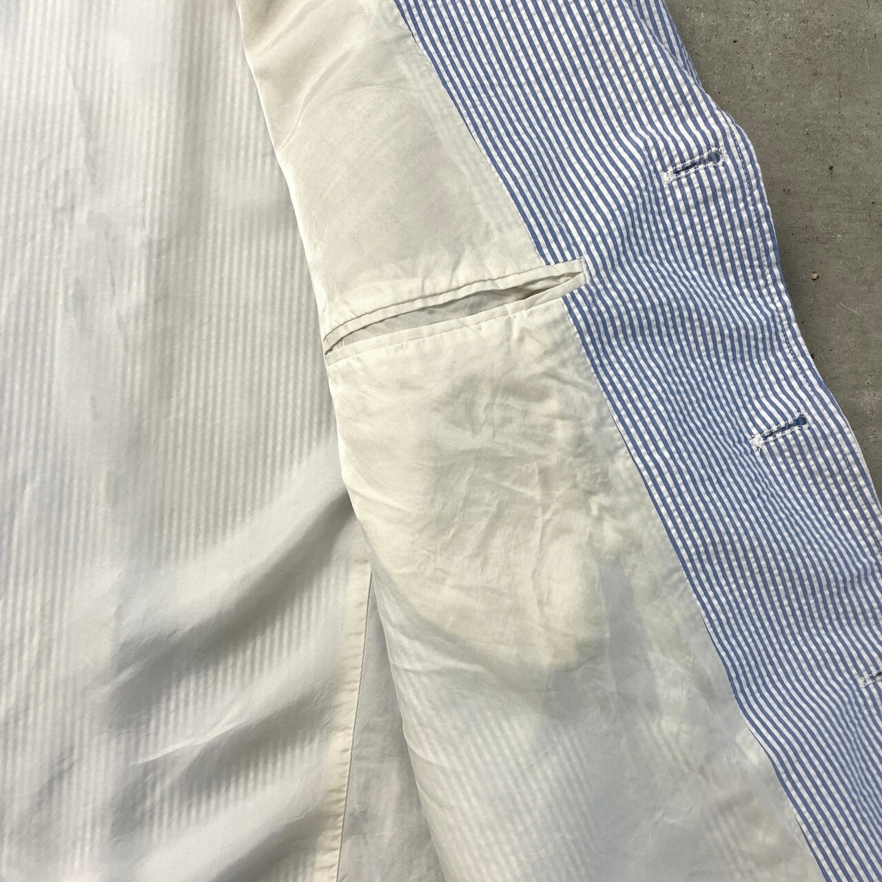 90年代 Polo by Ralph Lauren ポロバイラルフローレン シアサッカー 
