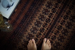 132 -Vintage baluch rug