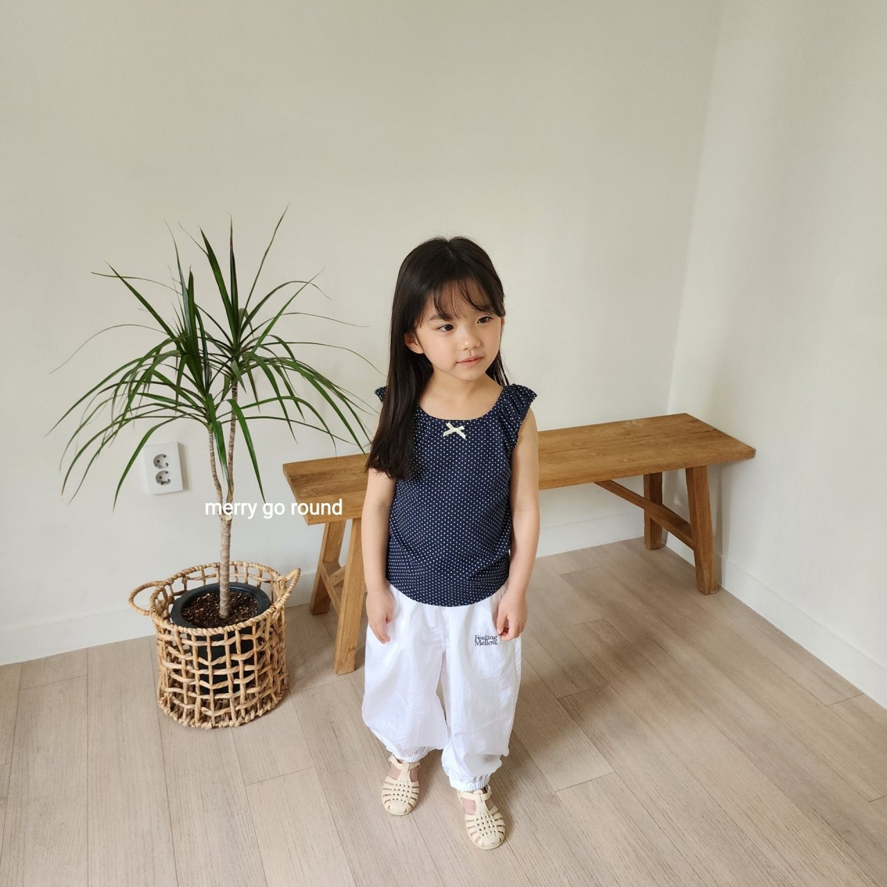 [merry go round] Milan Sleeveless (Kids) / [메리고라운드] 밀라노나시(아이)