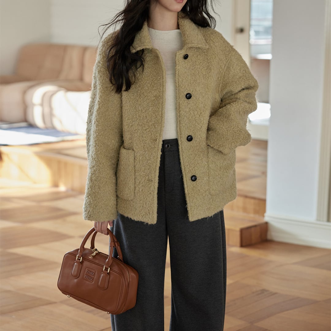 foreign style chic wool coats