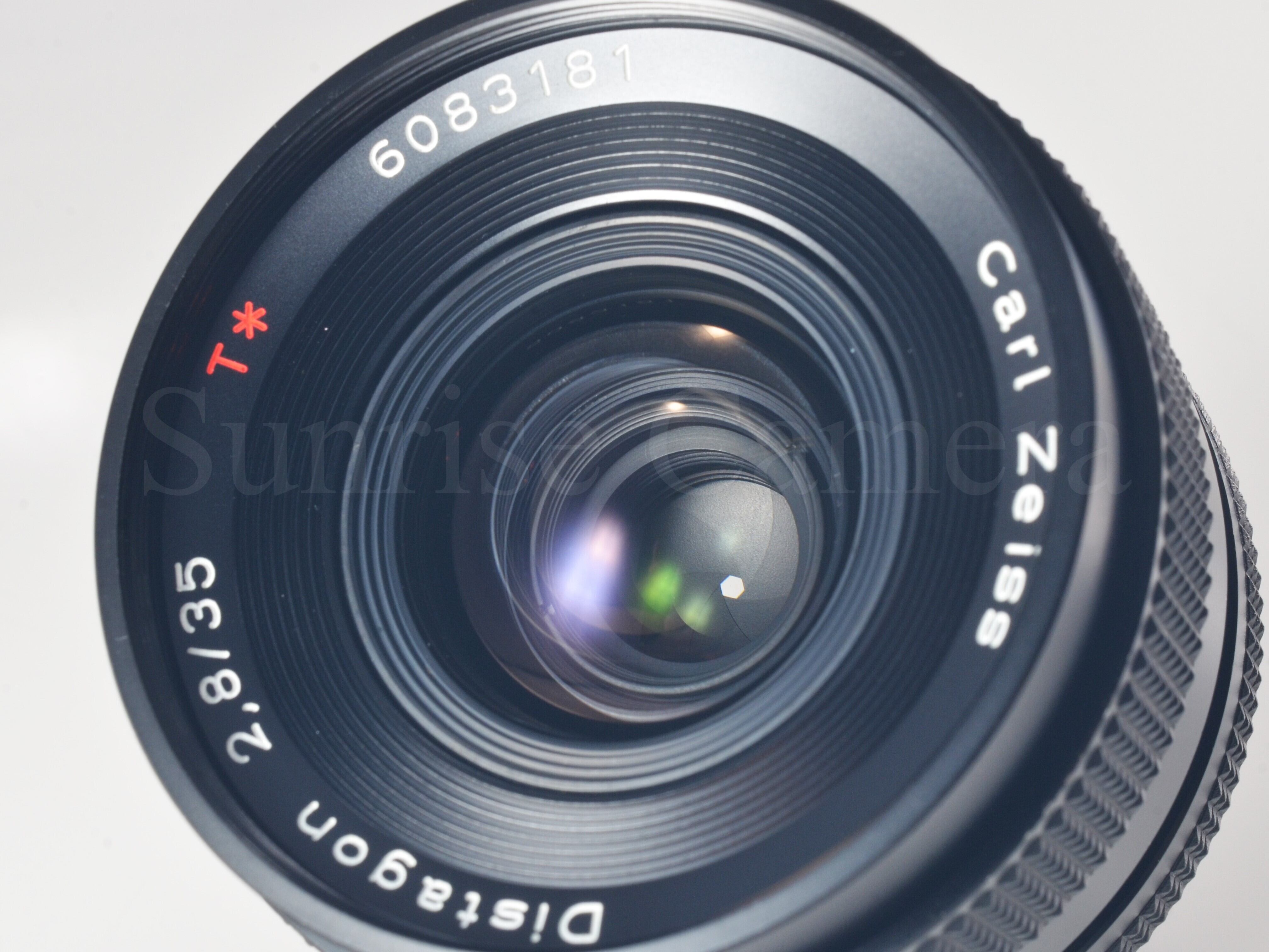 コンタックス Carl Zeiss Distagon #C351 Mint] Contax Carl Zeiss Distagon T* 35mm F/1.4 MMJ MF Lens C/Y