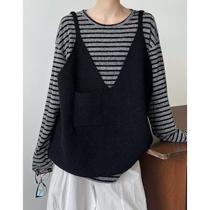 キャミソールニットベスト(3color) KT3400