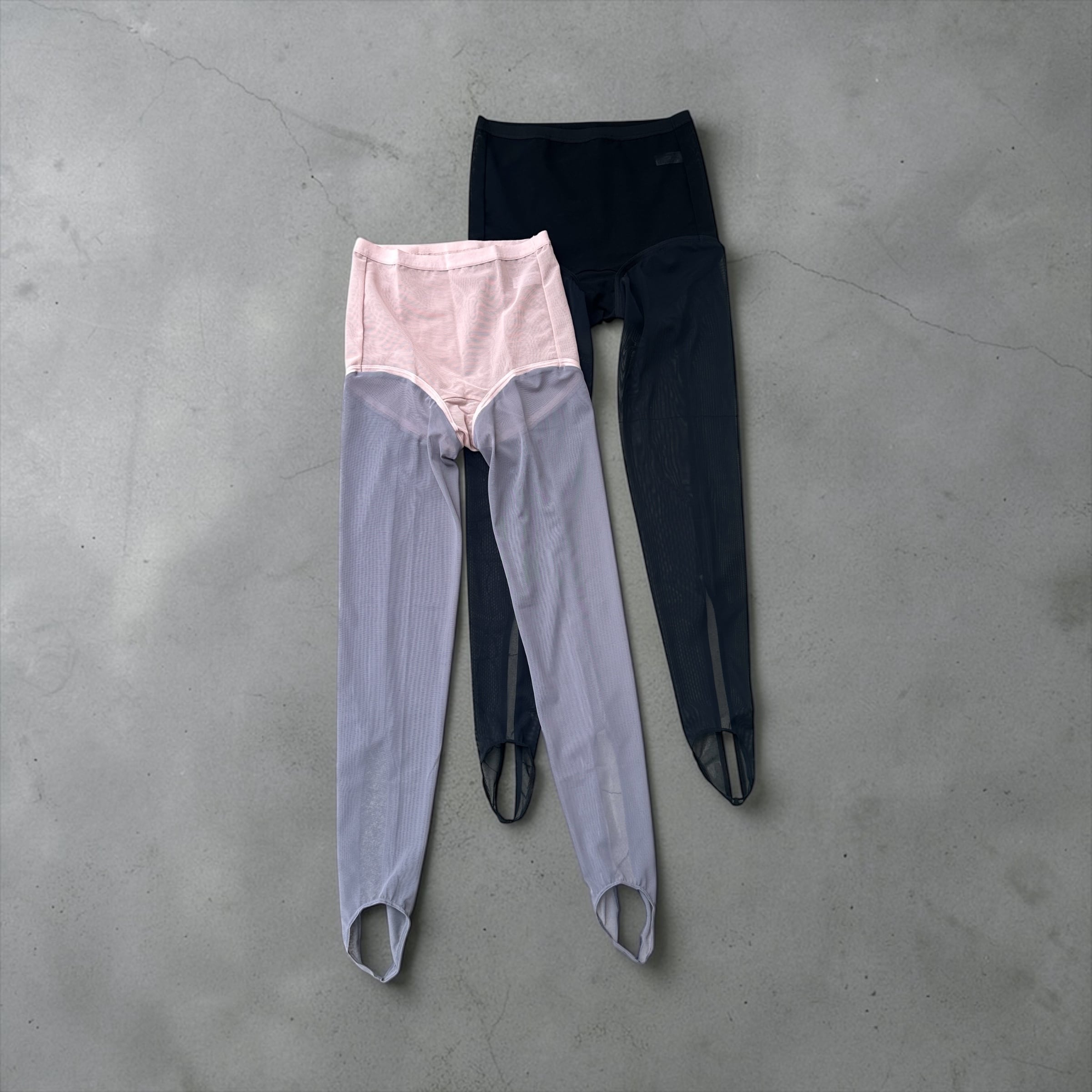 OVERNEATH [NET LEGGINGS] | LILLY DEL SALONE