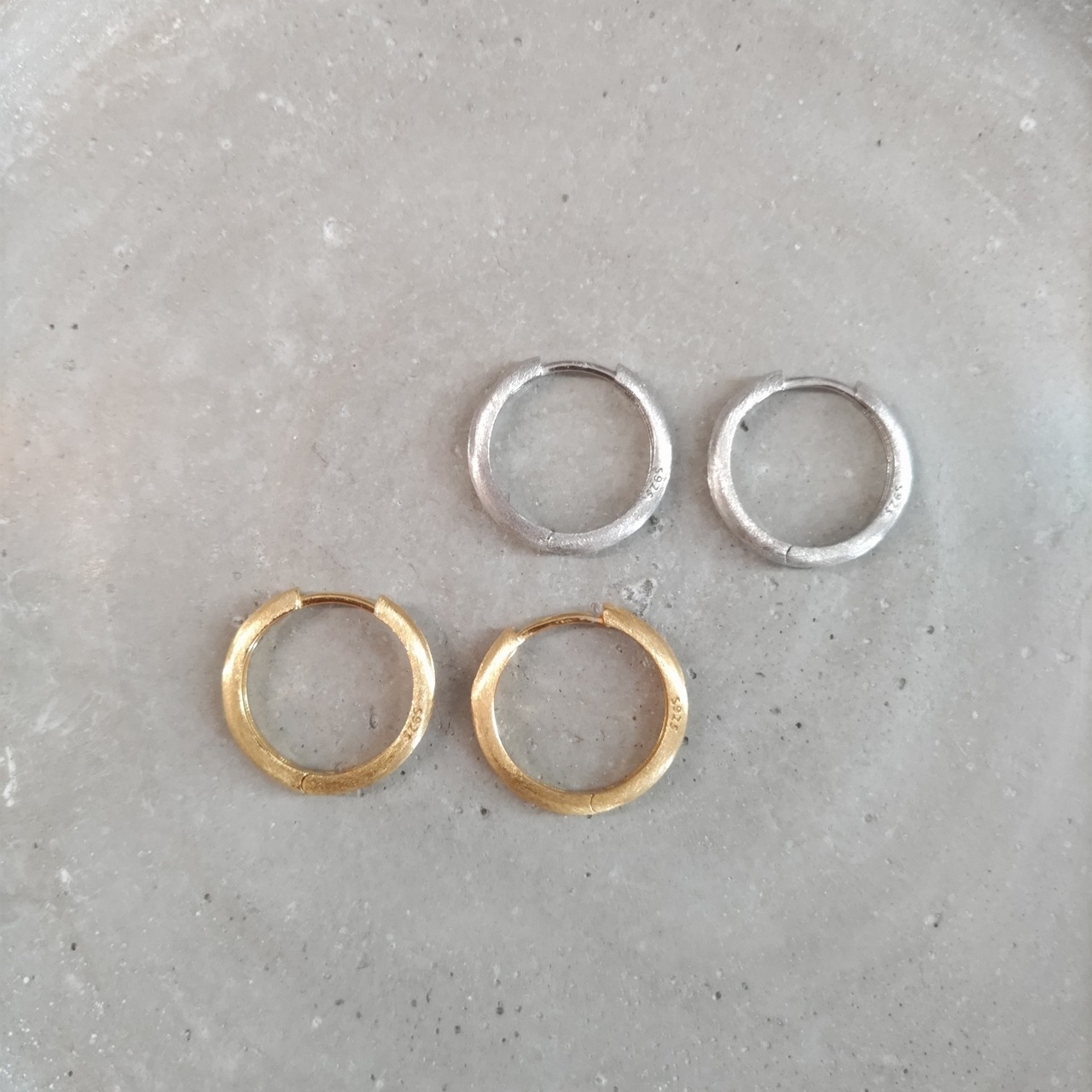 【Matte】Hoop large Pierce