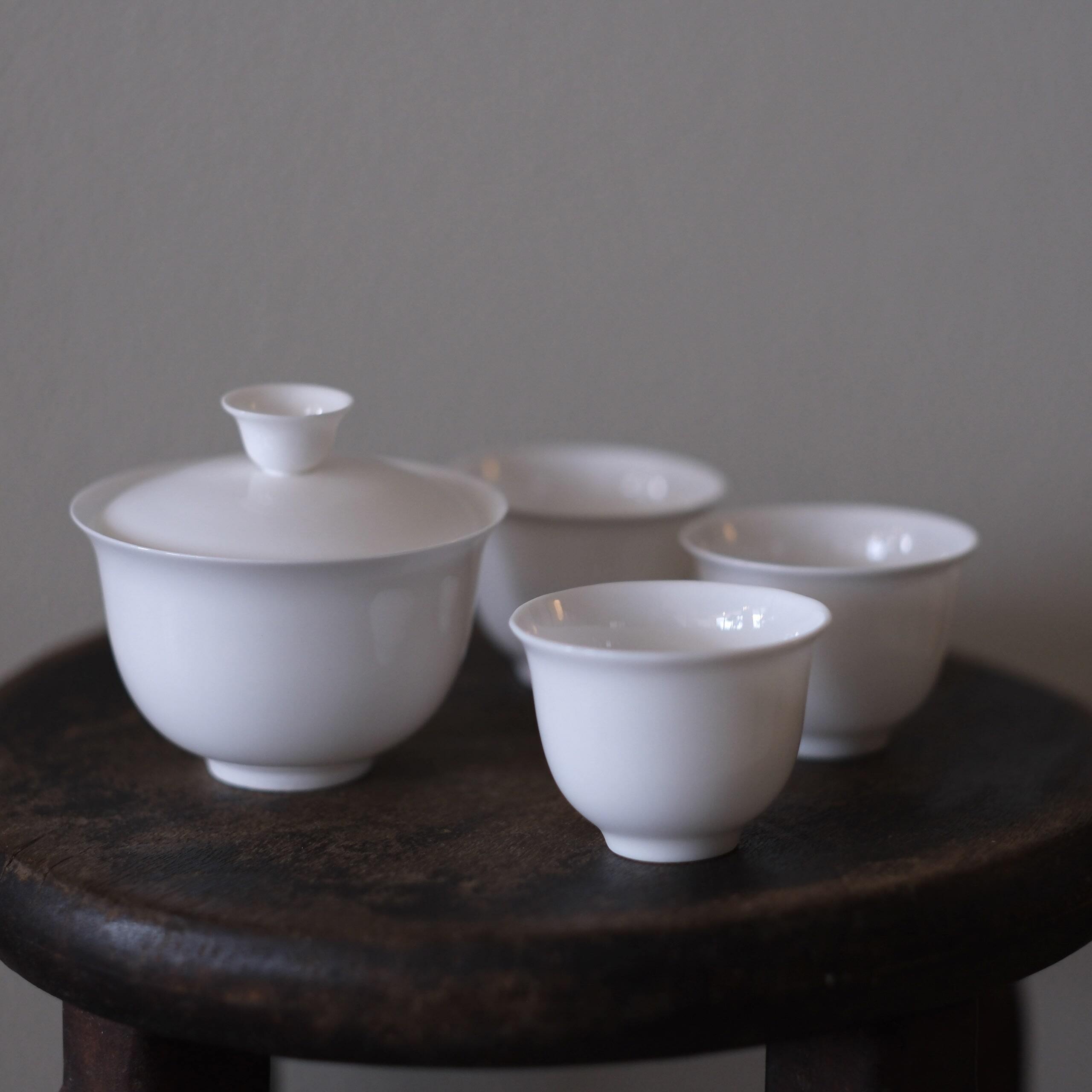 潮州2.8寸 清雅蓋碗