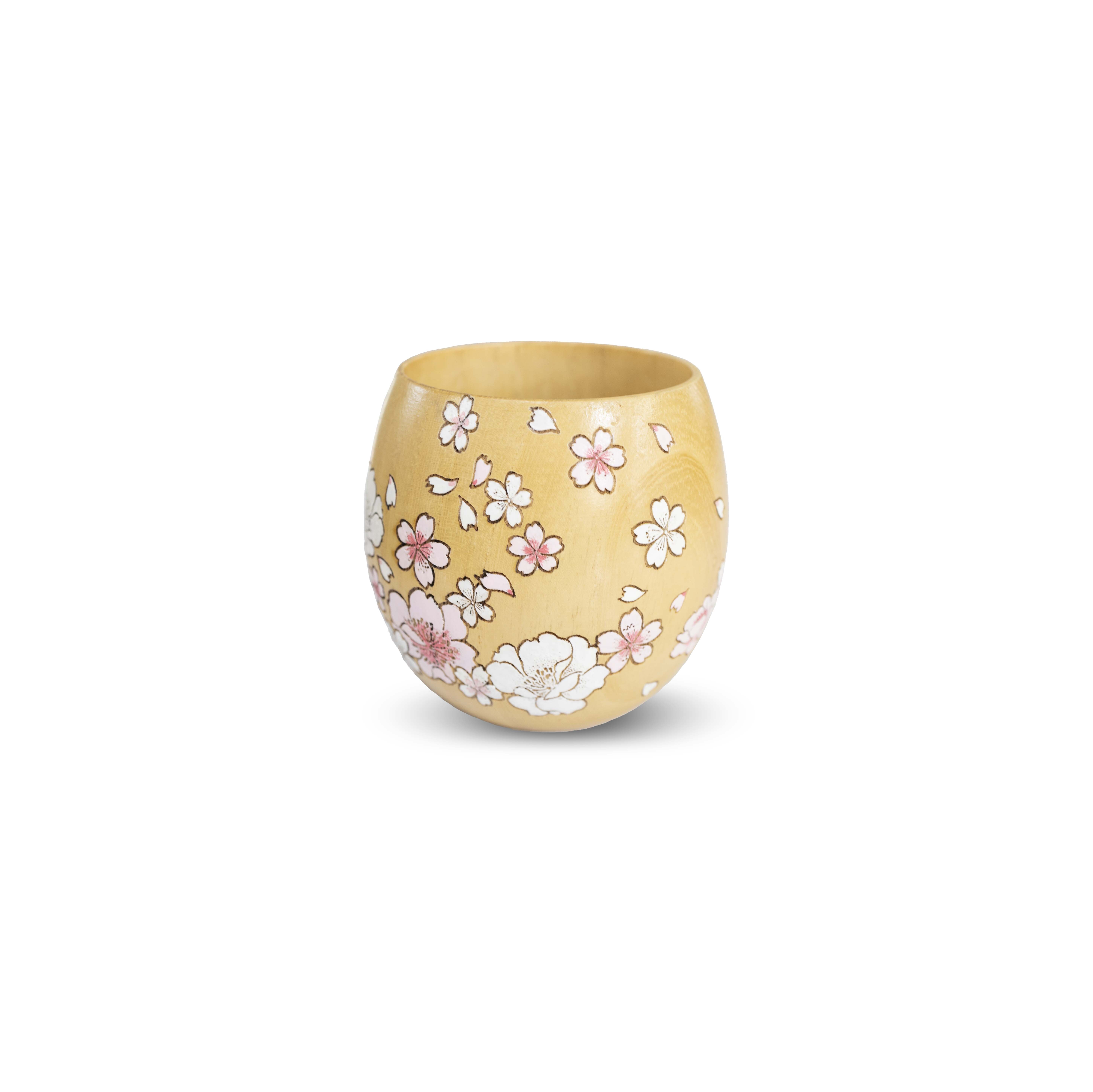 【エッグカップ】桜尽くし Egg-shaped cup