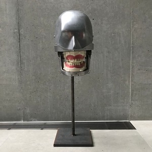 1950年代　アルミニウムヘッド　インダストリアル系オブジェ　