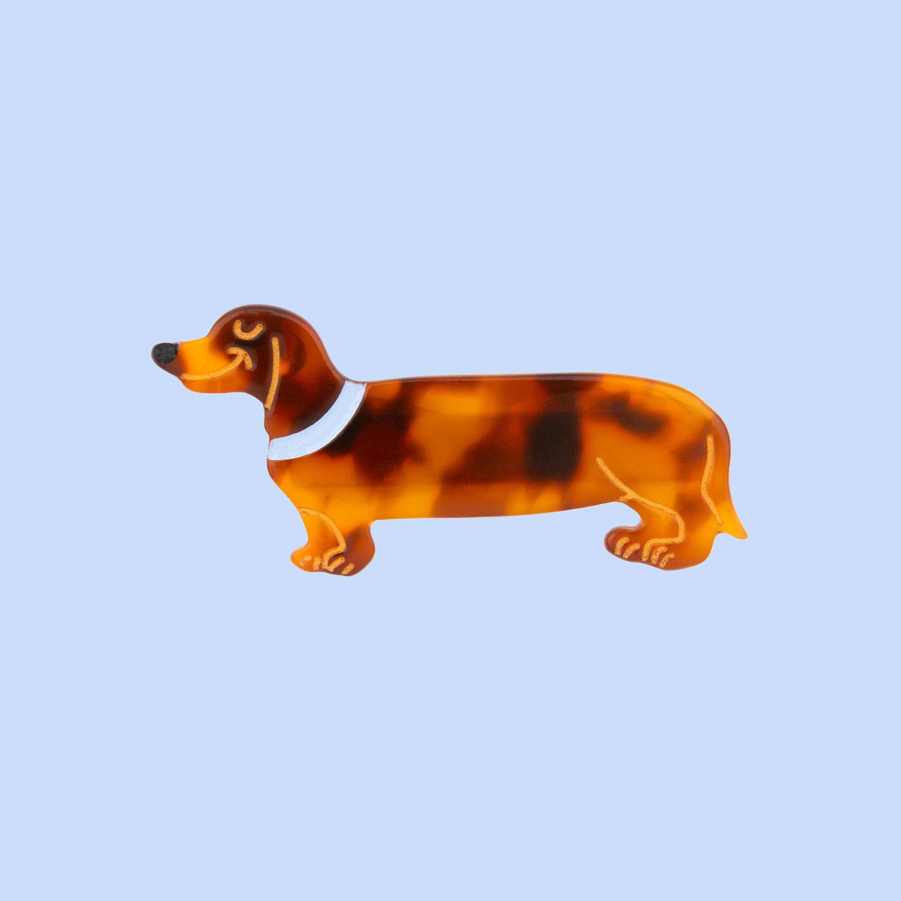 【Coucou Suzette】DACHSHUND HAIR CLIP