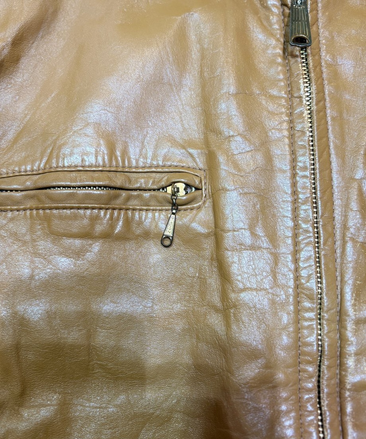 1970s HARLEY-DAVIDSON AMF シングルライダースジャケット ハーレーダビッドソン