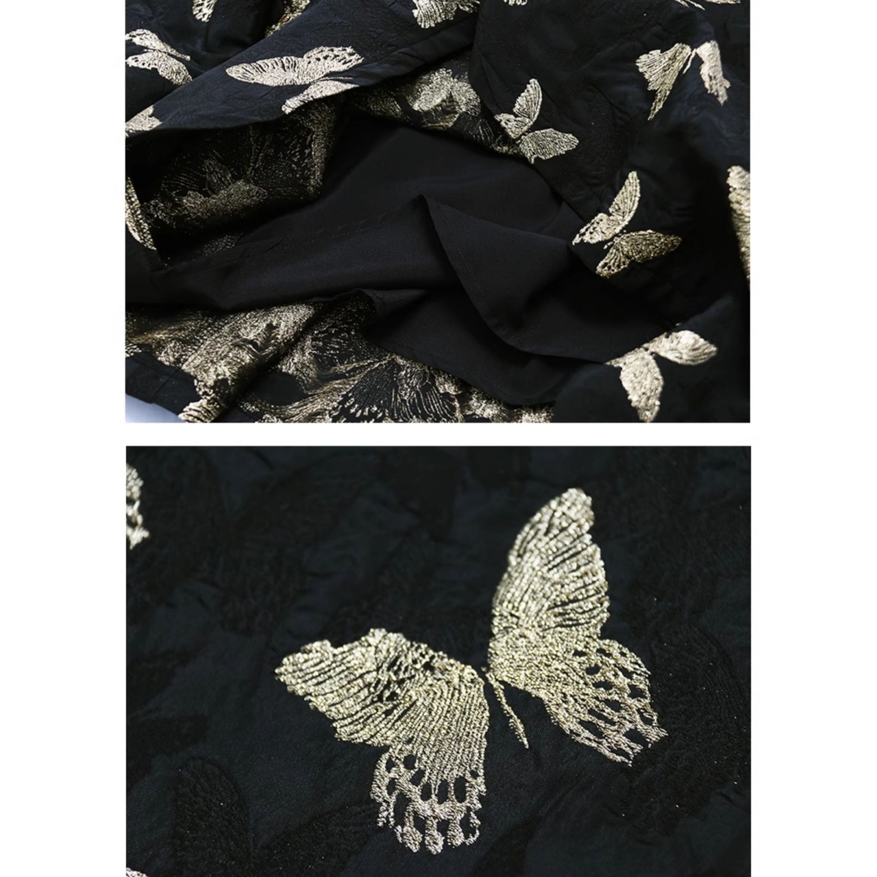 ミスティックバタフライ 刺繍スカートM24170