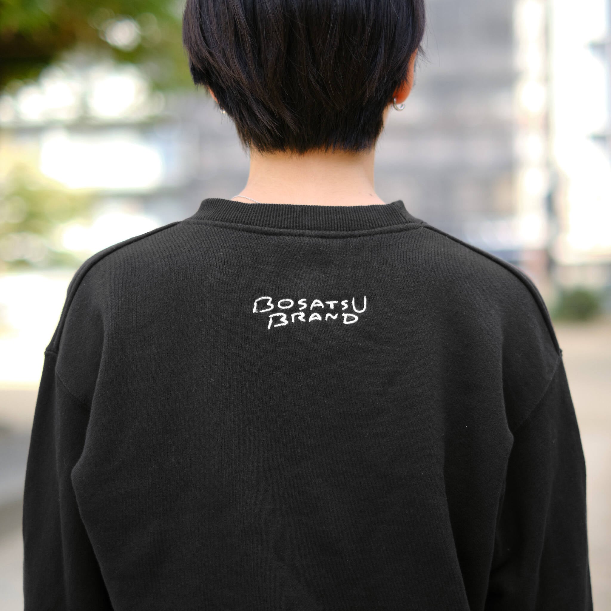 ほぼ未使用　アルトモア　刺繍ロゴベスト みかえり阿弥陀 仏像 トレーナー (刺繍) 10.0oz ホワイト/ブラック