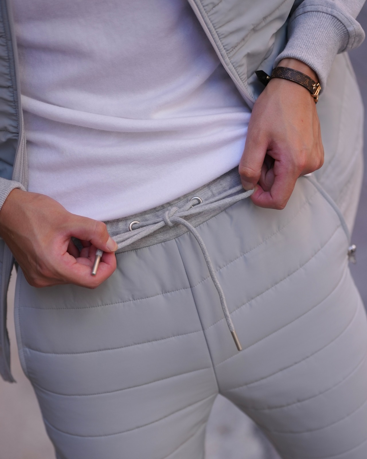 BELINDA HIBRID SWEAT PANTS【OW25BD014】