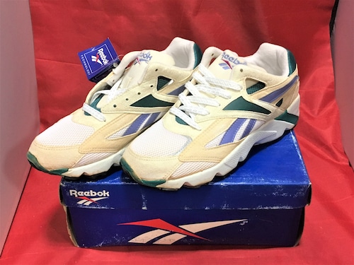 Reebok（リーボック）Aztrek Plus（アズトレック プラス） 白/紫/緑⑨