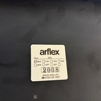 arflex ERA living table アルフレックス eraリビングテーブル ERA-0903 ターキッシュグレー 920幅 大理石 ローテーブル センターテーブル デザイナーズ家具 モダンブラック系【中古】【200サイズ】