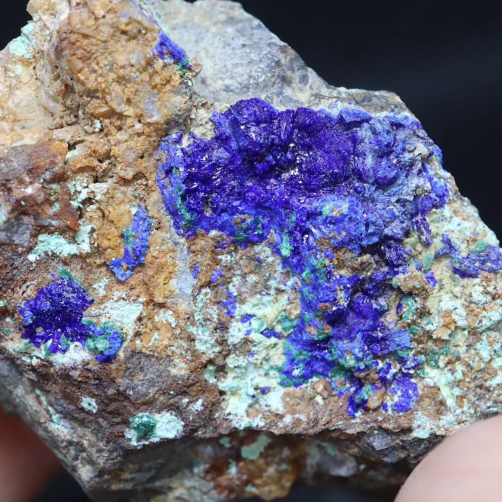 カリフォルニア産 アズライト アジュライト 81,5g 原石 鉱物 標本 