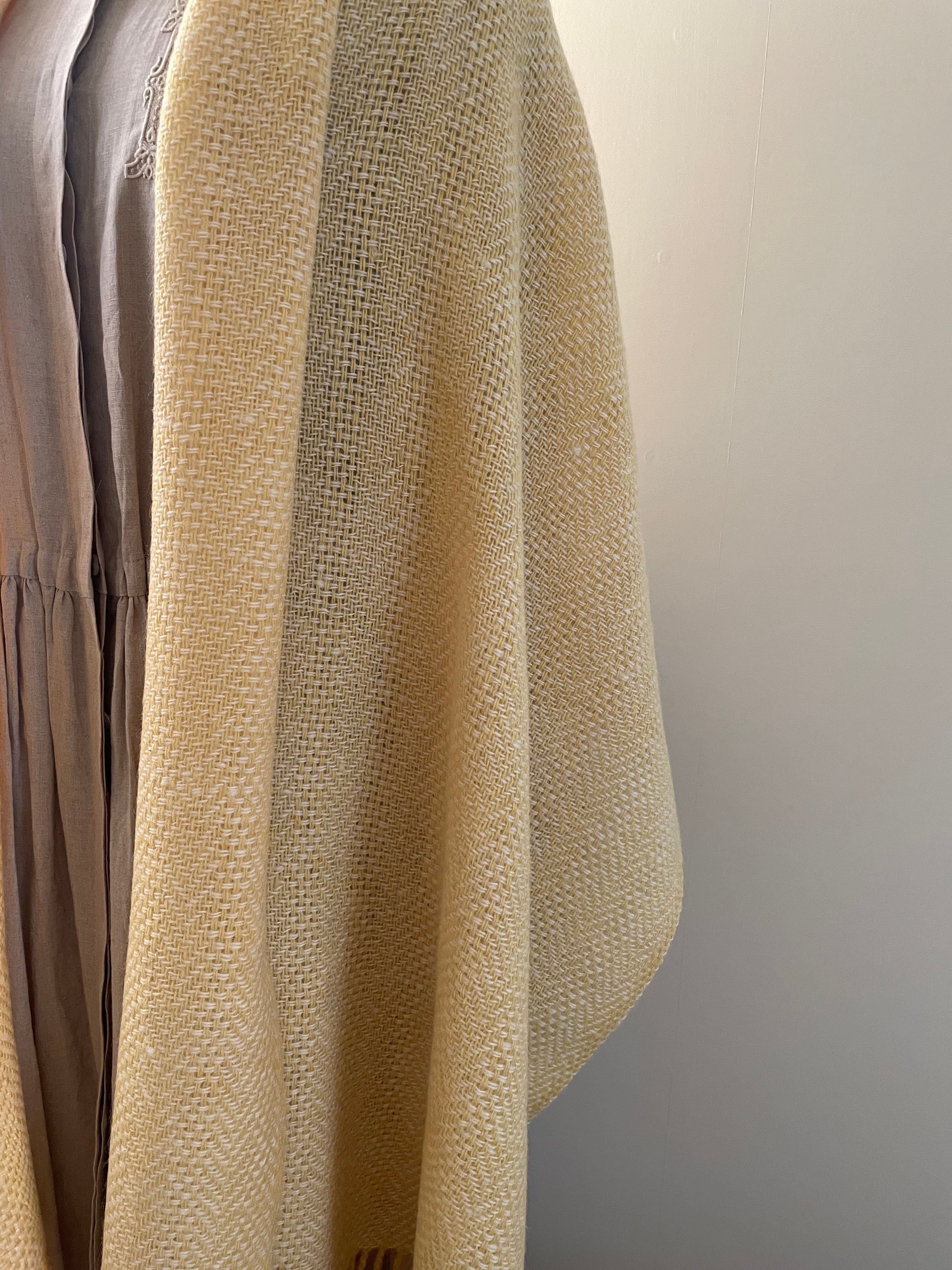 45R ホームスパンのストール ホームスパン ストール大 i-wool | mää-mää homespun (めーめ