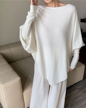 ドルマンスリーブオーバーサイズニット A0759