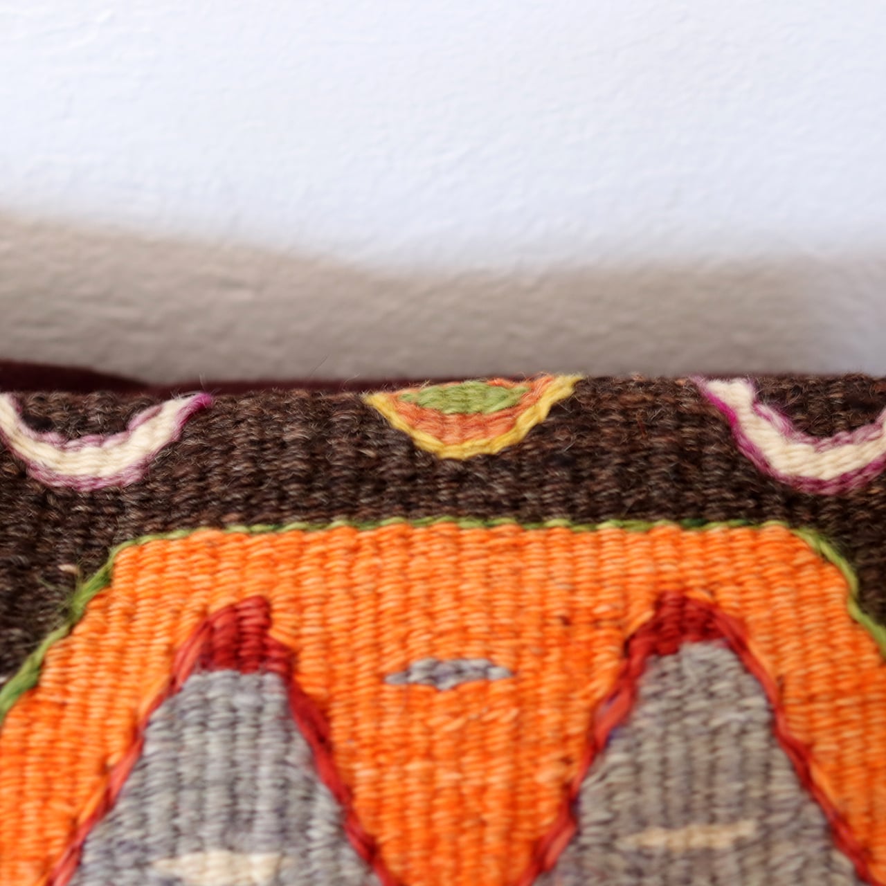 クッションカバー】オールドキリム／一点もの／45cm×45cm／クッション