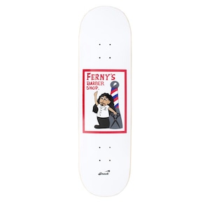 SNACK SKATEBOARDS / COVARRUBIAS 'FERNY'S BARBERSHOP' DECK 