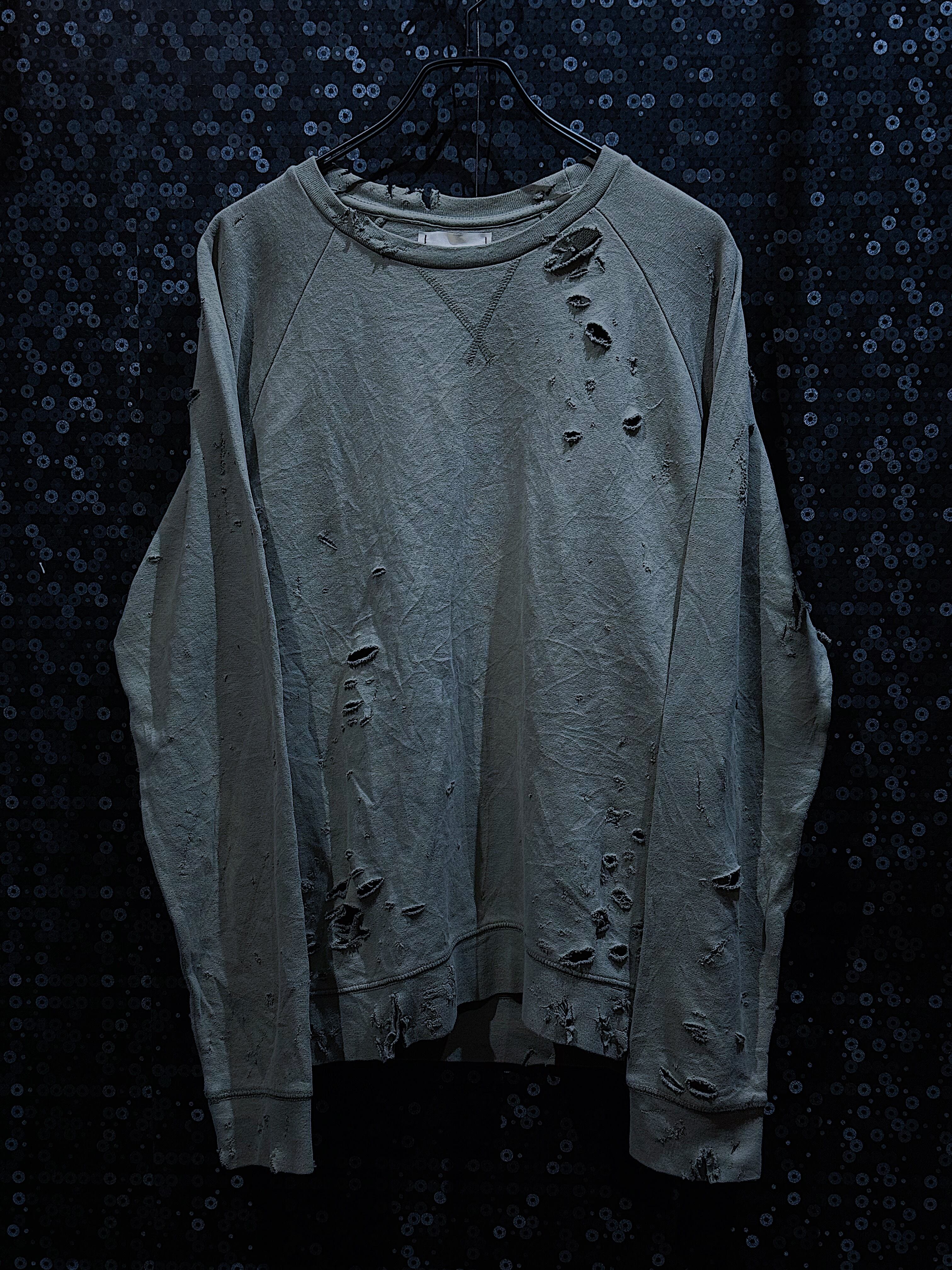 "再倖築"vintage boro custom sweat