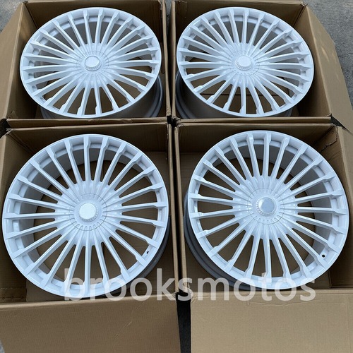 22インチ NEW マルチスポーク ホワイト スタイル 鍛造 ホイール シボレー カマロ 5 BRN-1899