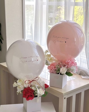 balloon flower box【母の日】