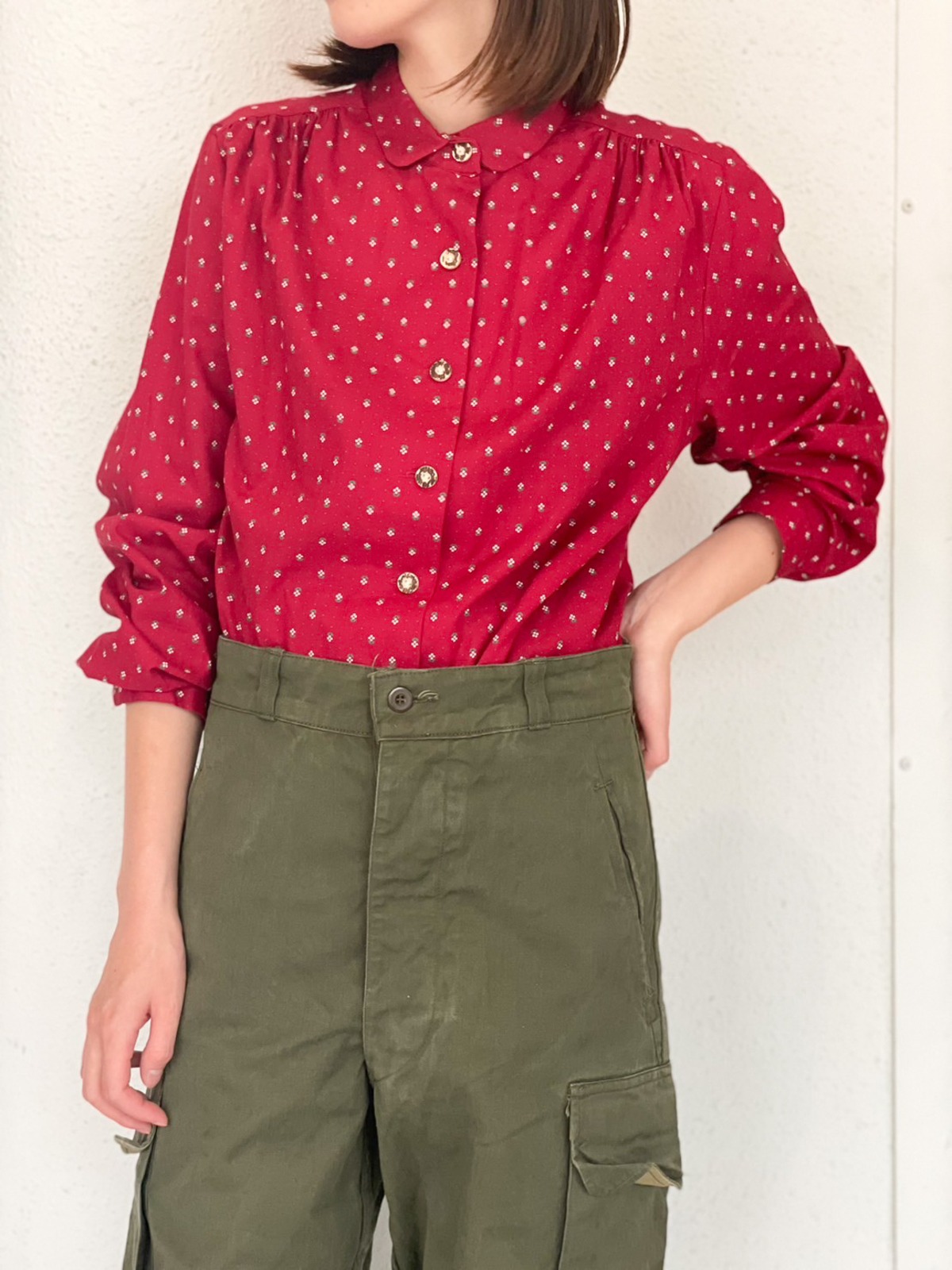 old tyrol shirt LEYLINE CLOTHING