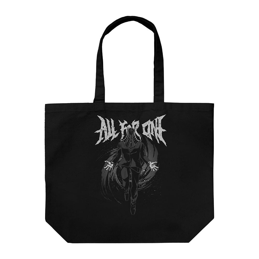 TVアニメ『僕のヒーローアカデミア』 オール・フォー・ワン ラージトート/BLACK