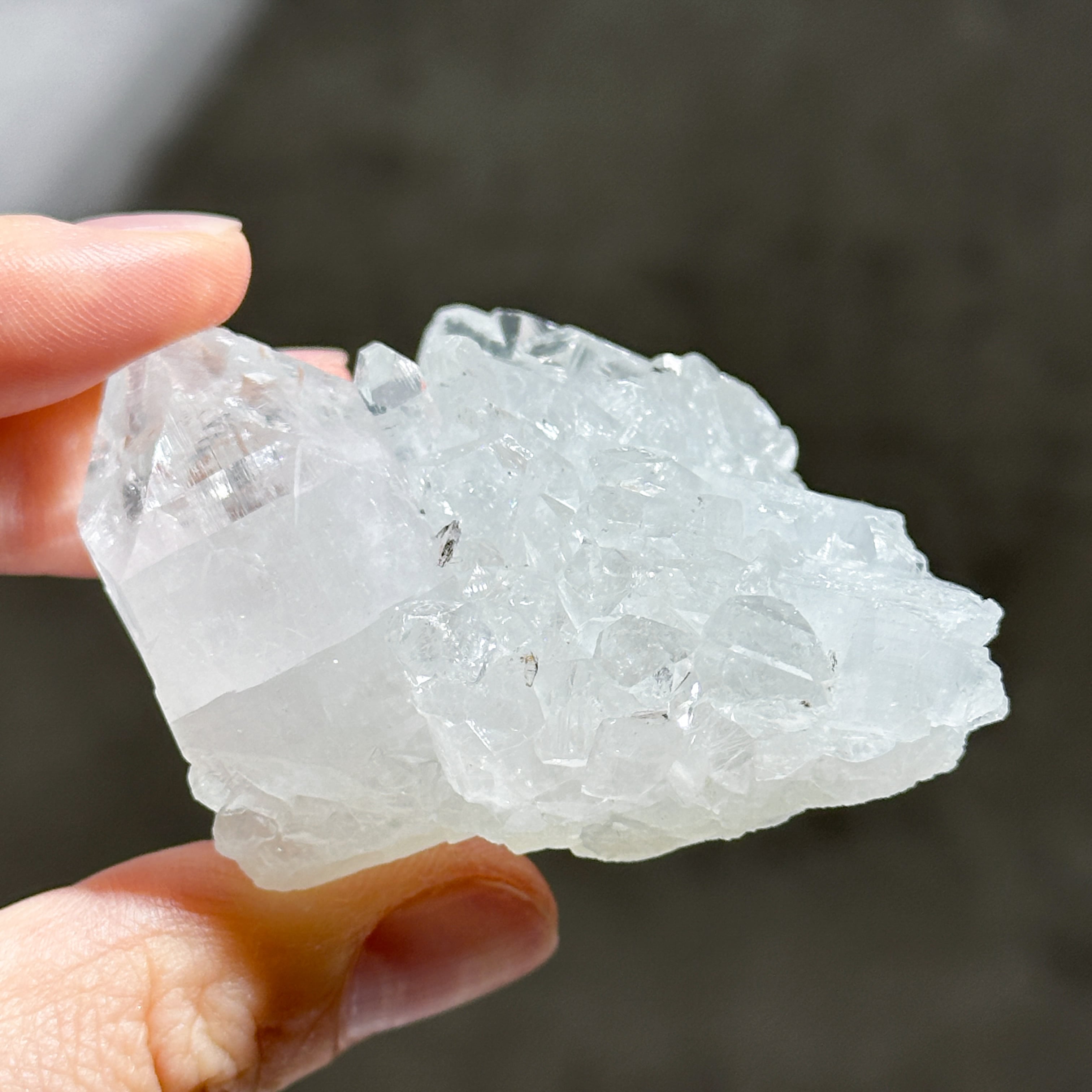 アポフィライト原石 64◇ Apophyllite ◇天然石・鉱物・パワーストーン