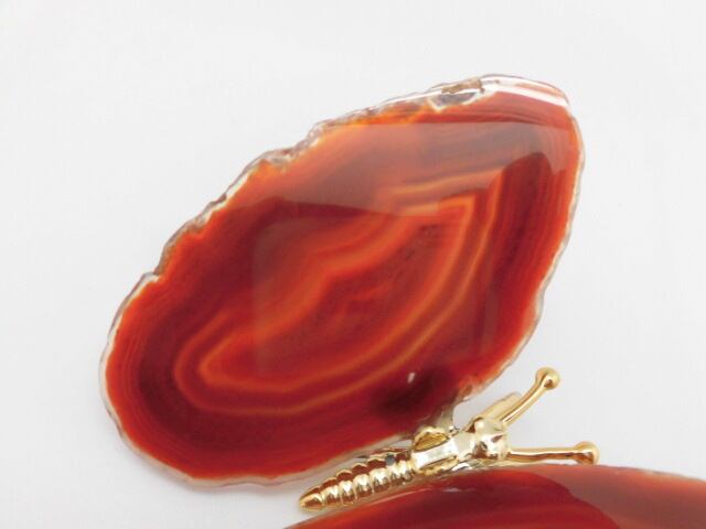 【瑪瑙】　ゴージャス蝶々　no.5