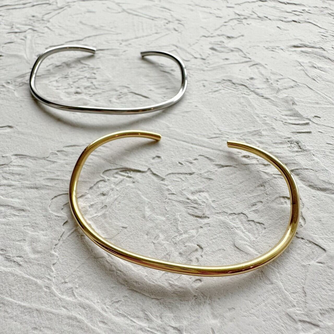 【SELECT】サージカルステンレス　ブレスレット　バングル　レディース　シルバー　ゴールド　華奢　アクセサリー