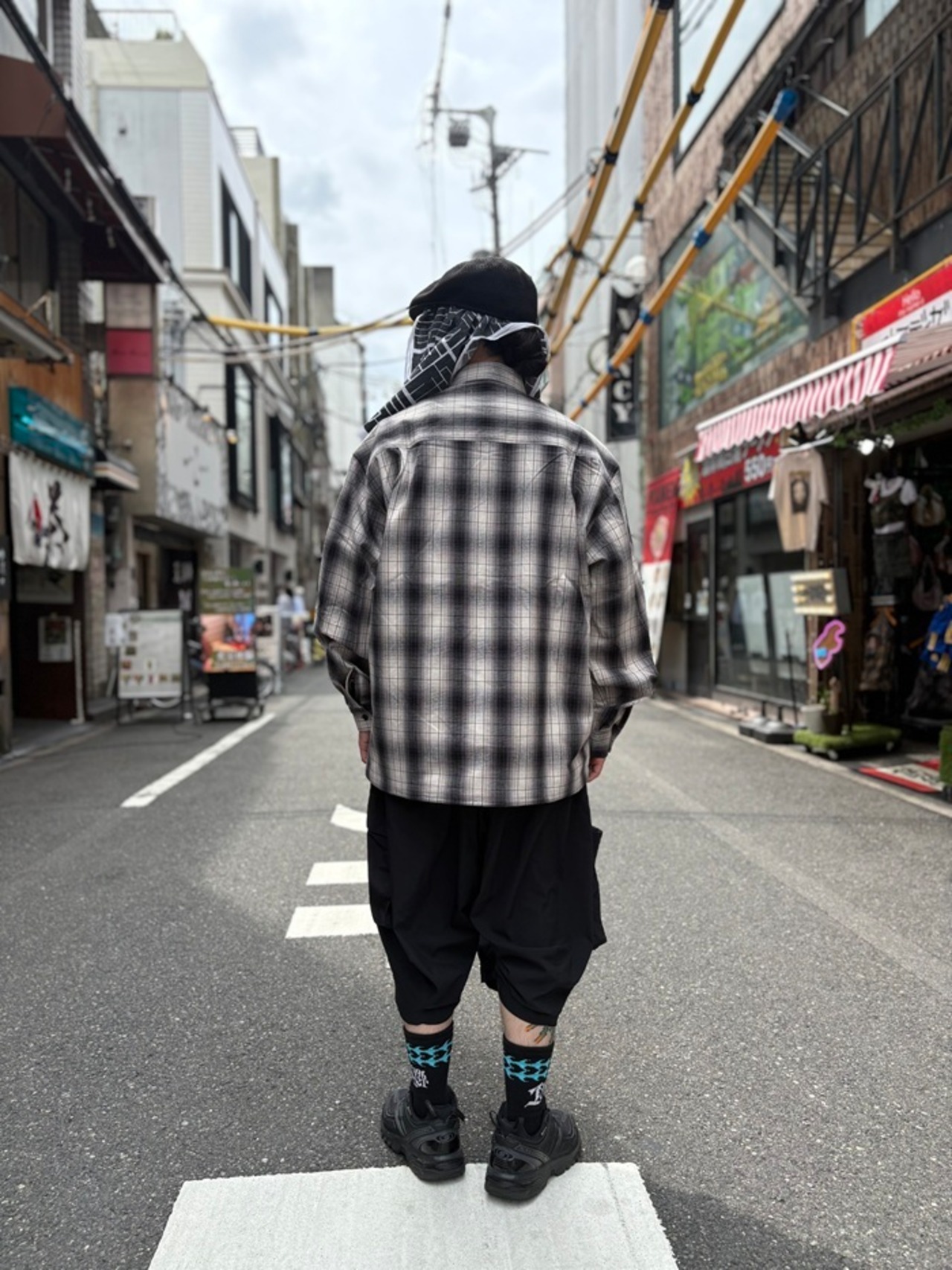 GENIUS CRAft / OMBRE CHECK SHIRT L/S / オンブレーチェックシャツ / ワイドシルェット / ボックスシルエット - 11