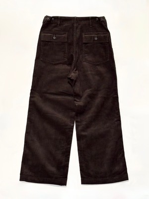 ORDINARY FITS・CORDUROY FATIGUE PANTS・BRN　PT023