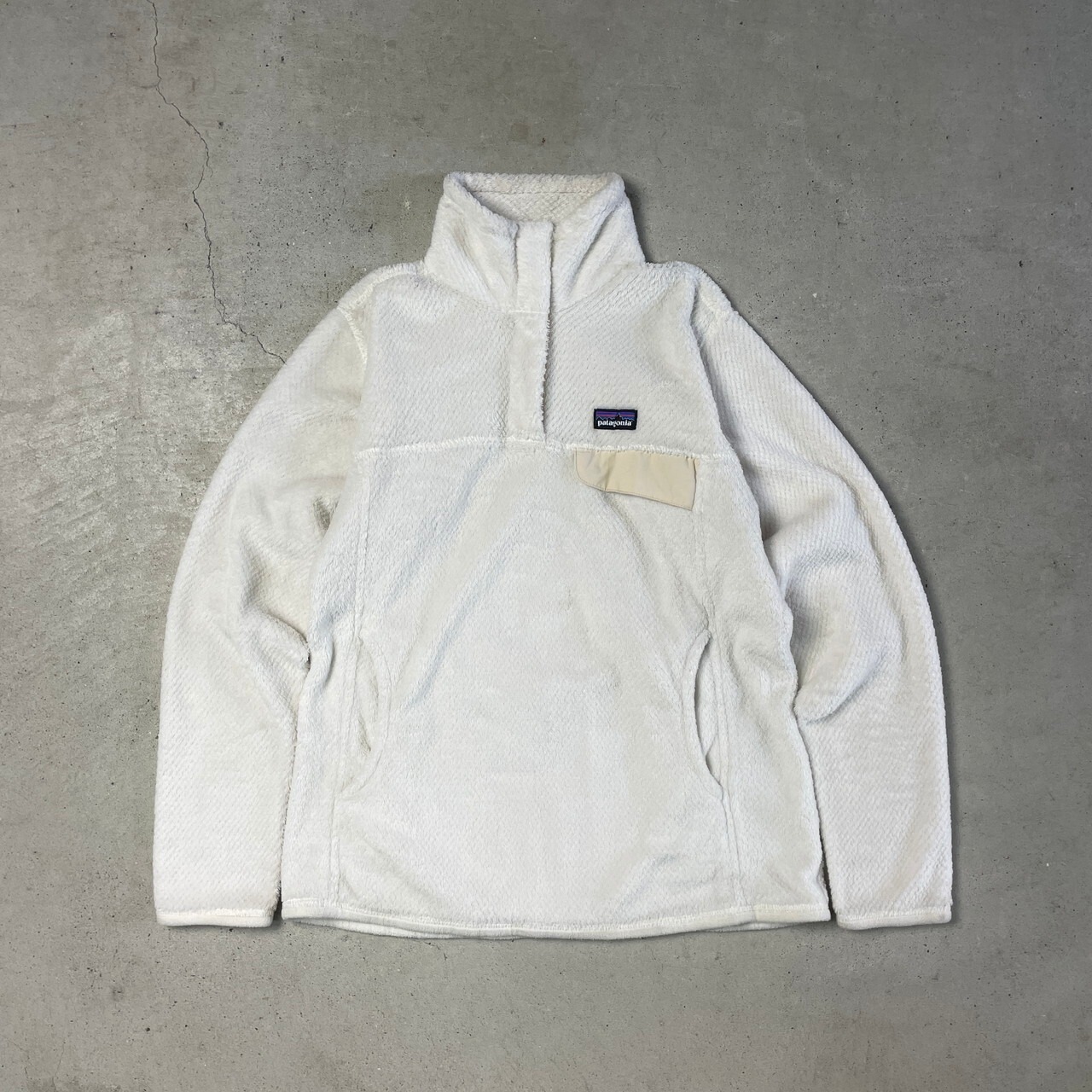 13年製 patagonia パタゴニア リツールスナップT ボアフリースプル 