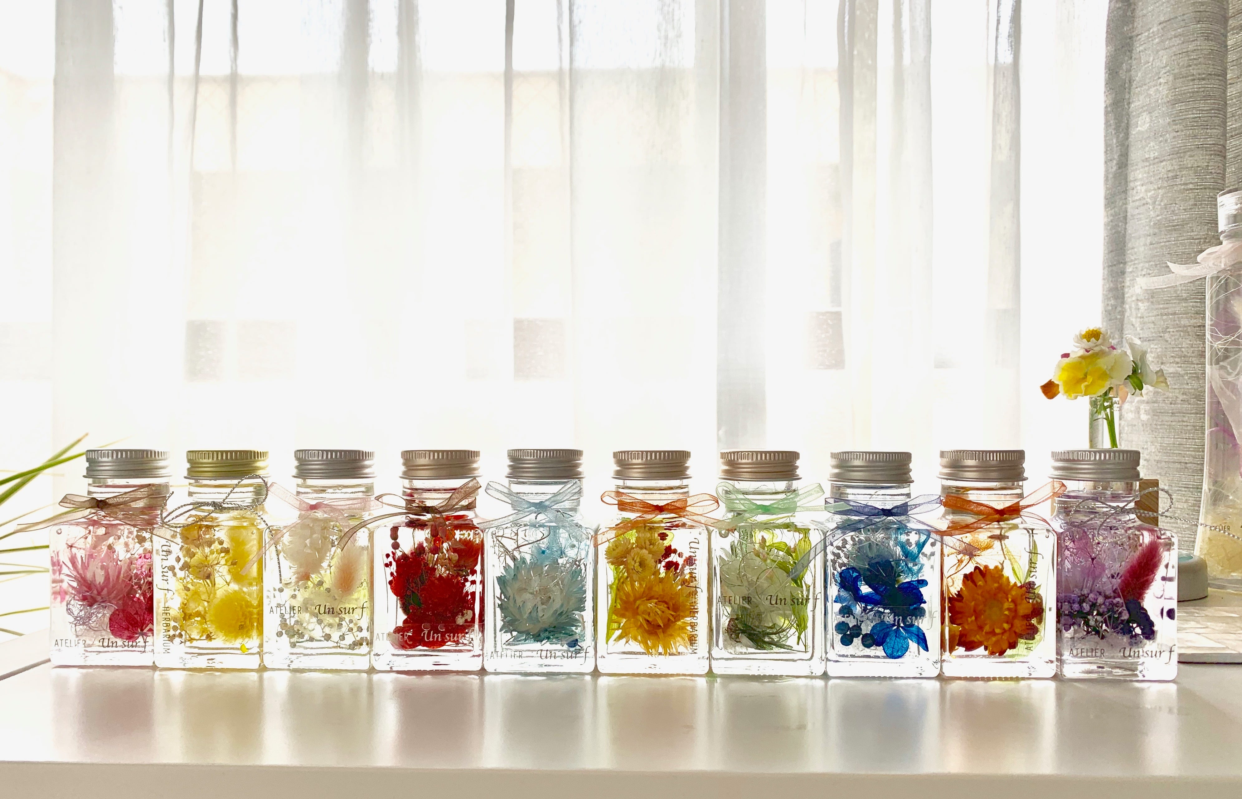 小さなハーバリウム ミニチュアハーバリウム オーダー 可愛かっ 