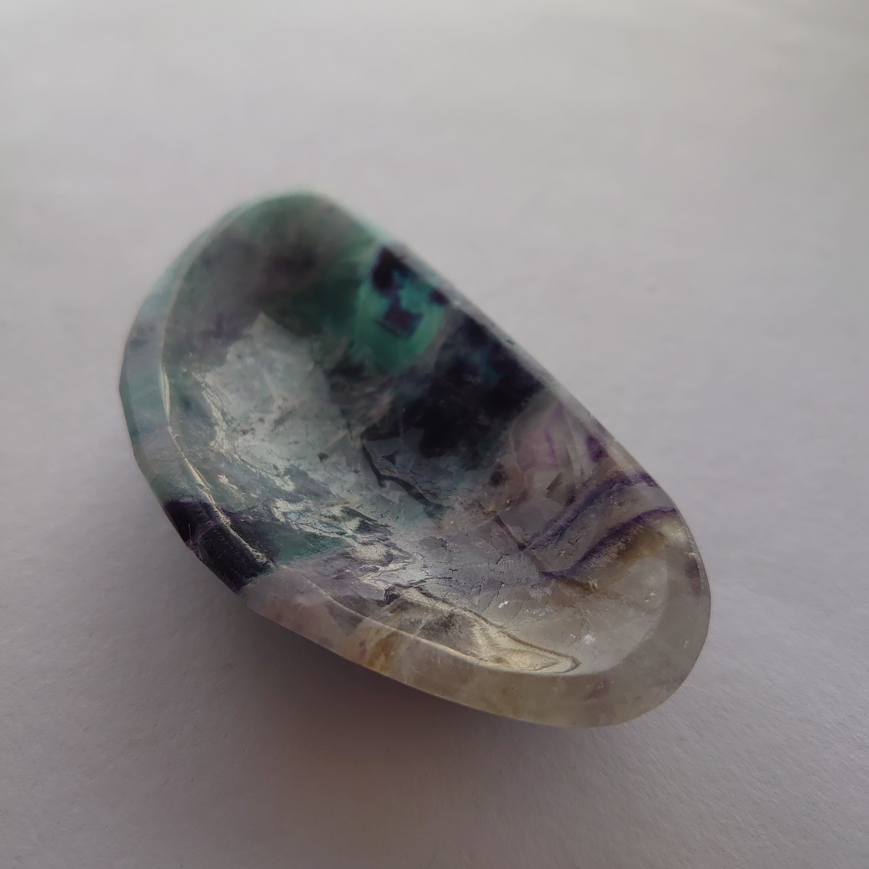 （fluorite6）レア フローライト 大きなフルーツ皿お椀お皿ボウル 天然石】フローライト・お皿 | ワンネスターズ