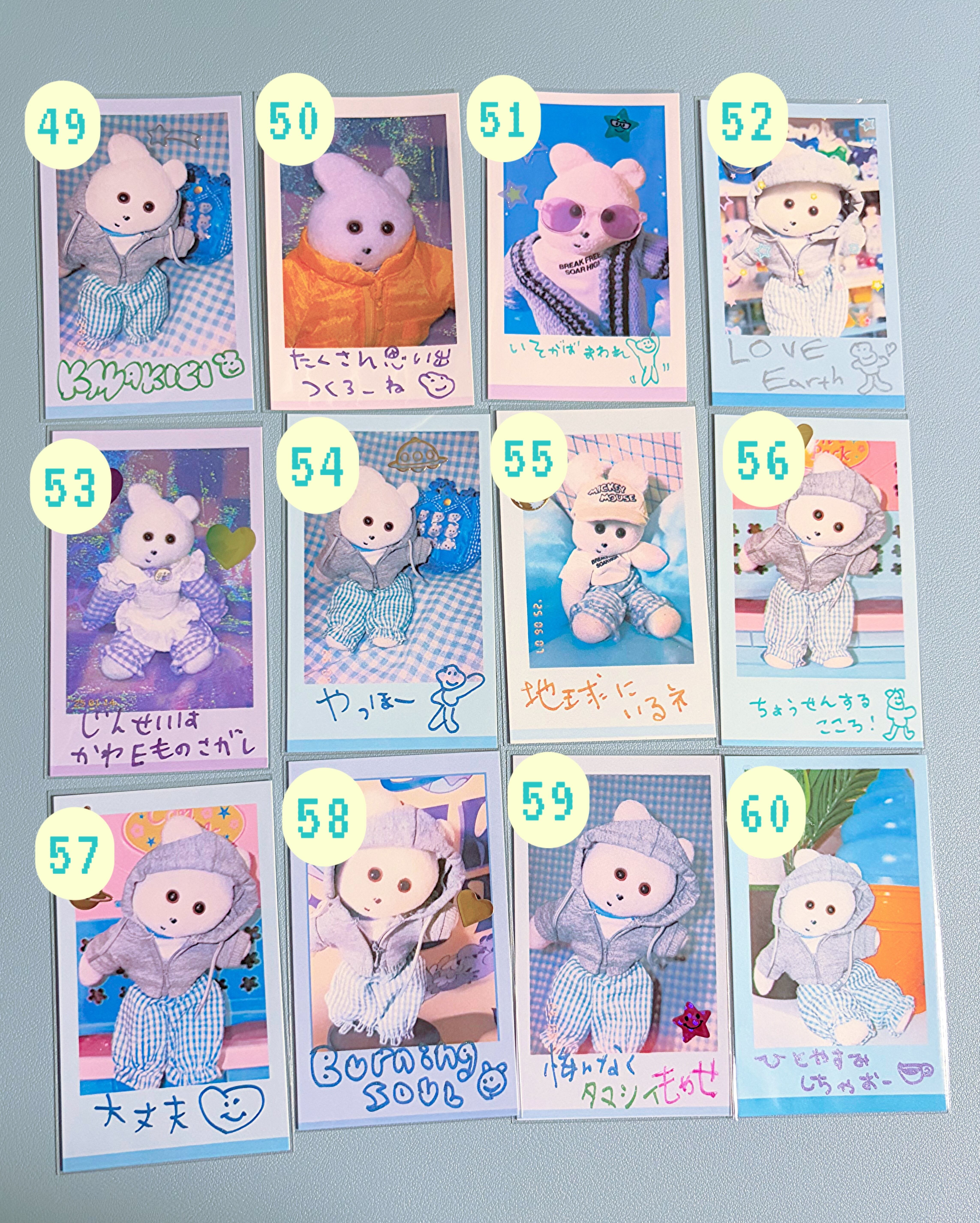 直筆サインカード | くまきちショップ