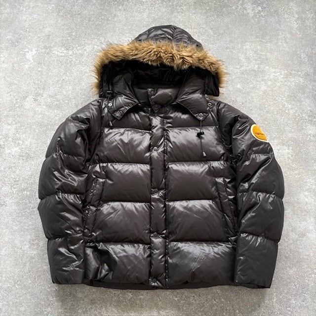 carhartt】カーハート ダウンジャケット ワッペン刺繍 ブラック 黒 肉