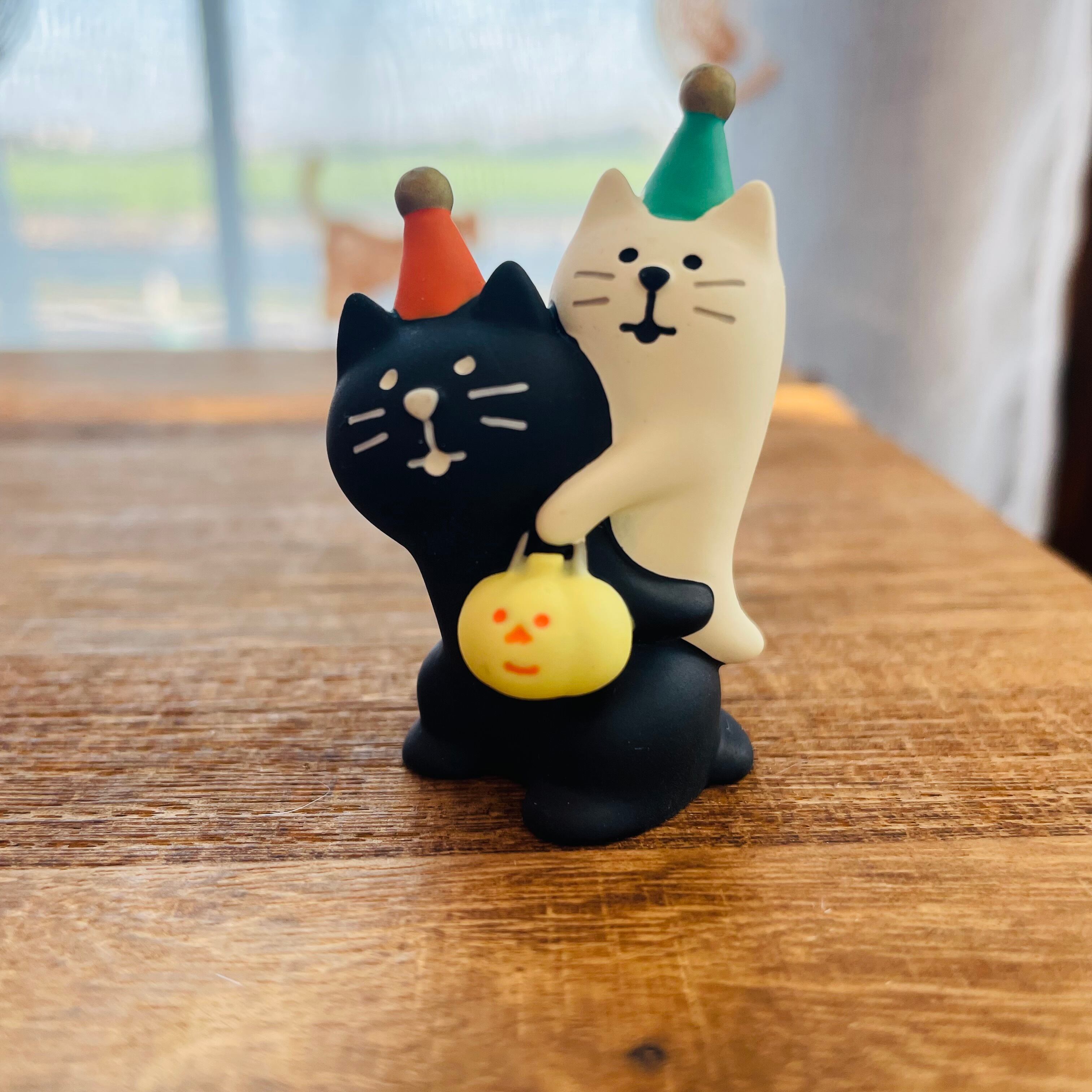concombre｜コンコンブル｜猫かぼちゃドーム  猫雑貨 ねこ ネコ  ディスプレイ 収集癖 コレクション