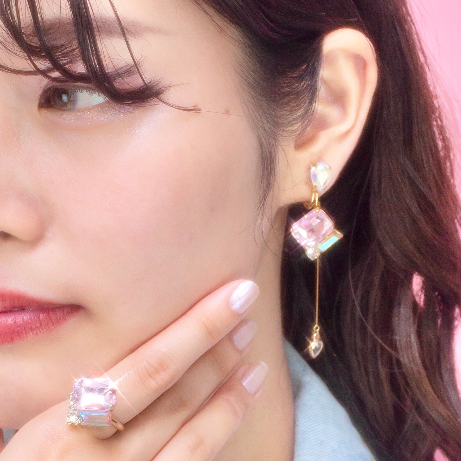 Candy rings (pink / F size)